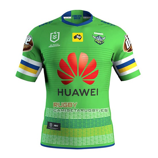 Camiseta Canberra Raiders Rugby 2020 Tercera